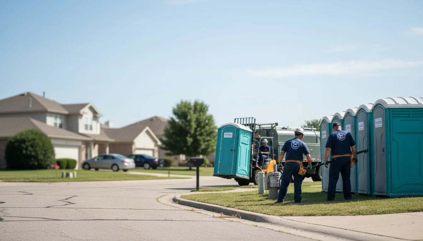 Porta Potty Rental in Menomonee Falls, WI near me